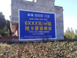 株洲墙体广告的好处