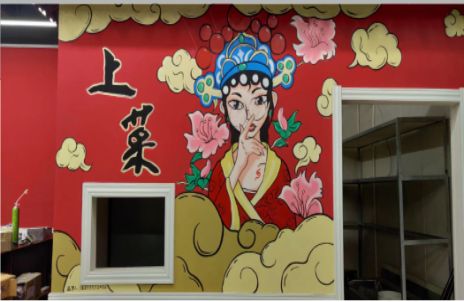 株洲墙体彩绘的发展和应用